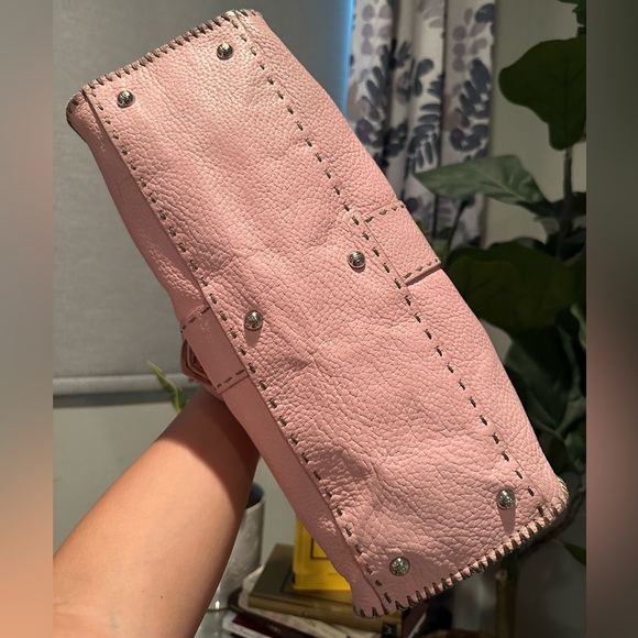 Fendi Salleria Blush Pink Leather Shoulder Bag with dustbag - Picture 11 of 17